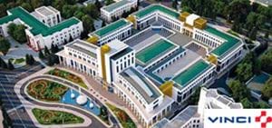 Crash Crusher WORKS ON THE PRESTIGE PROJECT OF TURKMENISTAN