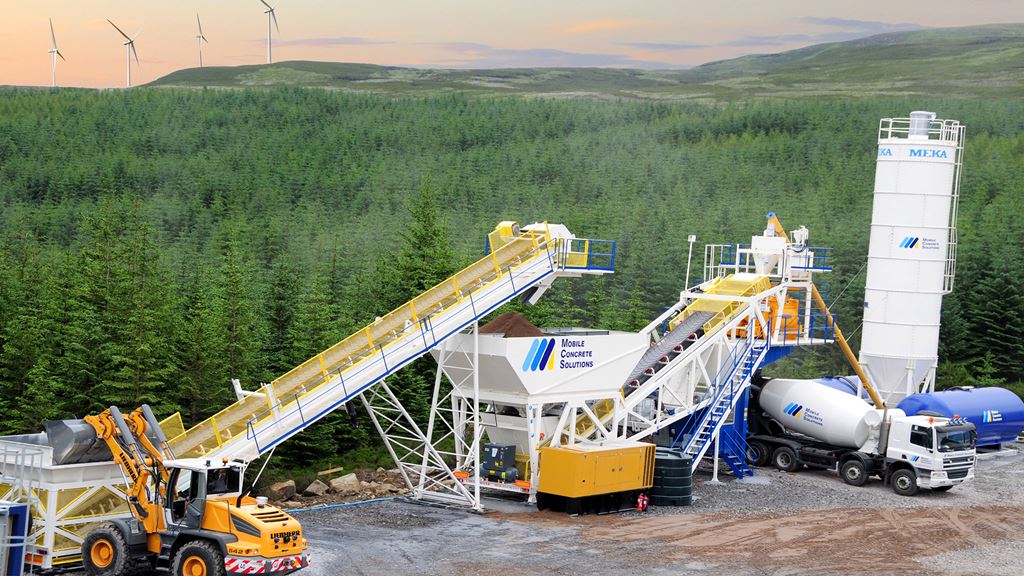 Figure 1Crash Crusher mobile concrete plant models are the best choice for mass concrete production on temporary work sites.