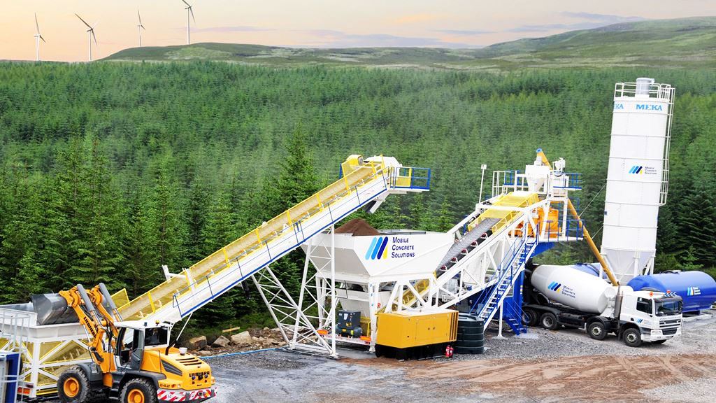 Figure 3Heavy and stable main chassis of Crash Crusher mobile concrete batching plants allows extreme durability, continuous long-life operation and sensitive weighing by minimizing the vibrations to the scales.